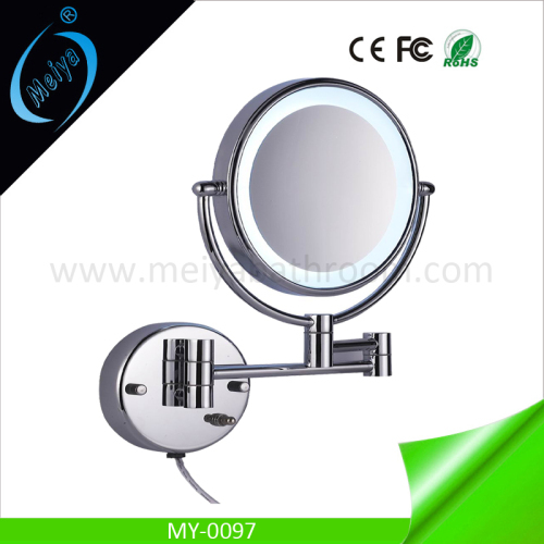 wall mounted double side LED makeup mirror