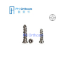 Titanium Self-tapping Mini Screws Diameter 2.0mm Length 4/5/6/7/8/9/10/12/14/16/18/20/22mm Cranio-Maxillofacial Surgery