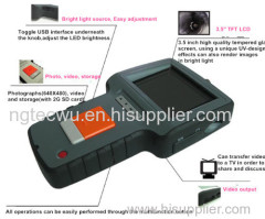 Portable Flexible Video Borescope with Integrated Monitor