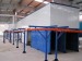 powder coating oven with overhead conveyor line