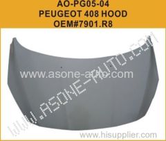 AsOne Hood/Bonnet For Peugeot 408 Auto Kit OEM=7901.R8