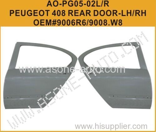 AsOne Rear Door For Peugeot 408 Auto Kit OEM=9006R6