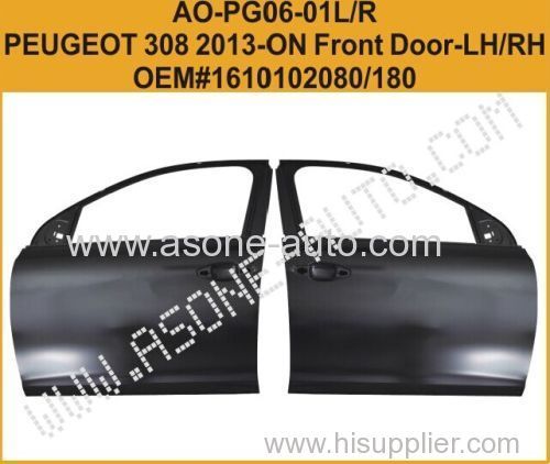 Front Door For Peugeot 308 Metal Body Parts