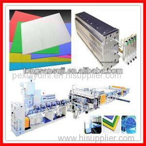 Pe Hollow Grid Plate Machine