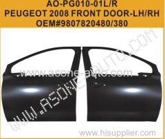 AsOne Front Door For Peugeot 2008 Body Parts Replacement