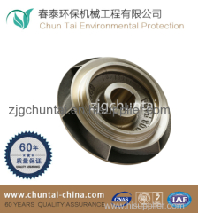 Cast water pump brass impeller