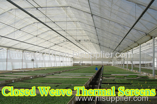 How do thermal screen/climate screen/energy saving screen/greenhouse shade curtains work?