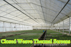 5.3M Width Greenhouse shade curtains Close Type Inner for Shading and Energy Saving