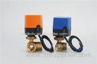 110VAC 3-way 3/4'' Water Control Brass Electric Ball Valve for heating system