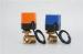 110VAC 3-way 3/4'' Water Control Brass Electric Ball Valve for heating system