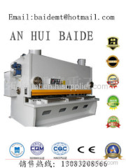 Hydraulic Swing Beam Shearing Machine/Nc CNC Shearing Machine/Sheet Metal Plate Shearing Machine