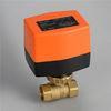 Three Position Control Automatic Electric Forged Brass Ball Valves for water