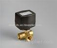 Compact Size Brass Electrically Operated Ball Valves 1" DN25 HPb59-1