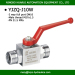 M18*1.5 female or male thread or BSP3/8 thread two way high pressure ball valve