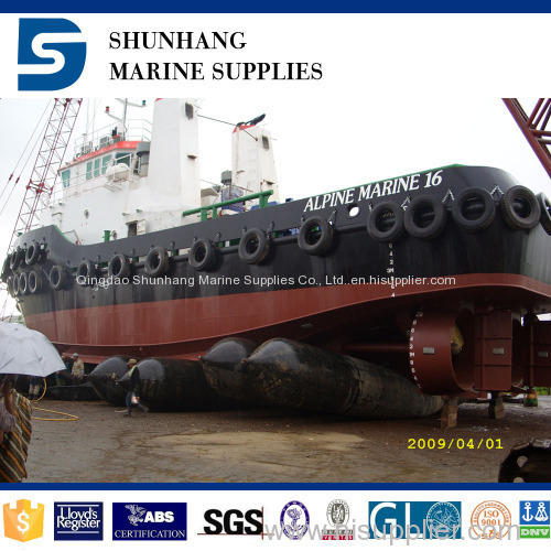 Chinese ship launching and lifting rubber marine airbags