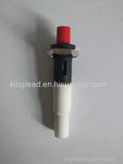 piezo igniters with safety ceramic tube