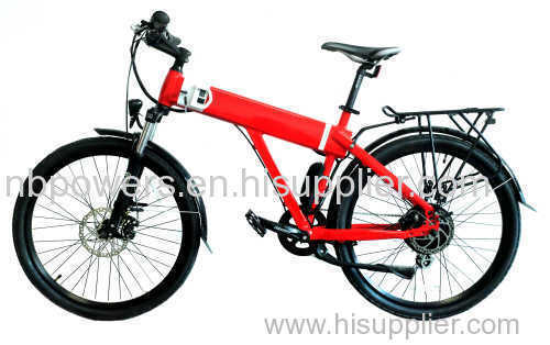 electric bicycle with City tyres and 36V 250W motor