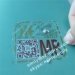 Custom Hidden Wesbsite security non removable fragile destructible QR code Stickers with logo printed