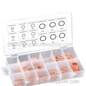 150PC COPPER WASHER ASSORTMENT