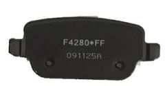 Rear Semi Metallic Brake Pad