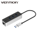 Vention Newset USB 3.0 To 10/100 Mbps Lan Network Ethernet Adapter Card + 3 Port USB HUB For Tablet PC Mac OS