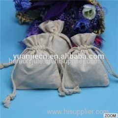 Natural Cotton Drawstring Bag