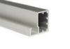 Silver Industrial Aluminium Sliding Door Profiles Aluminum Extrusion Fabrication