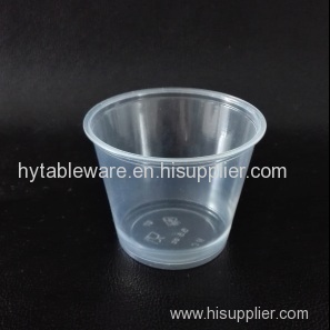 5.5oz translucent PP Souffle Cup / Portion Cup /Sauce cup with PET lid - 2500 / Case