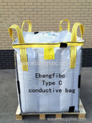 Conductive FIBC jumbo bag for powder