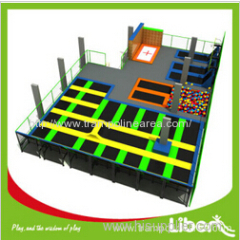 Big Indoor Trampoline Basketball Courts for Sale