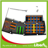 Customized Long Large Indoor Trampoline with Enclosure