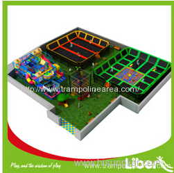 Professional Customized Large Indoor Kids Trampoline Games