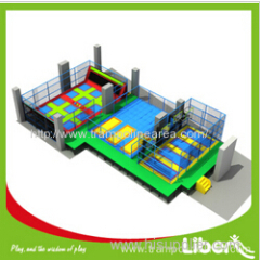 High Quality Fitness Indoor Commercial Trampolines Park for Sale