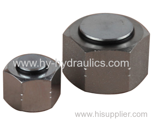 ORFS female flat Plug