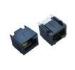 Side Enter SMT 8P8C Surface Mount RJ45 Jack Connector With LED