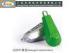 45G hexagon lead sinker with single loop fishing lead weight die casting fishing lead sinker