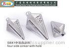 Four side with hole Lead Fishing Sinkers 60G with Die casting