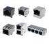Adapter Type Cat6 Rj45 Connectors Modular Jack With LED UL CE ROHS