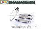 10-15-20-25G Plating Oval type fishing weight zinc alloy die casting