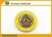 Tournament Winner Bronze Funny Poker Chips In Center Yellow Surround Edge