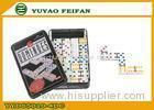 Colorful Personalized Dominoes Game Set Double Six Dominoes Set