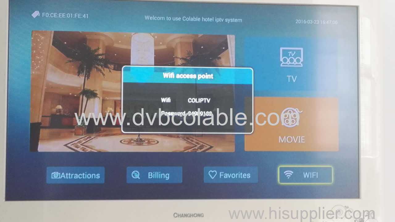 IPTV solution into application