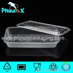 Biodegradable plastic Rectangula takeaway containers