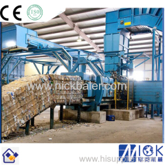 Scrap Newspaper hydraulic baling machine