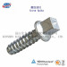 Screw Spike Hex Head coach Screw Twist Spike