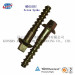 Screw Spike Hex Head coach Screw Twist Spike