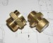 Brass air vent plugs