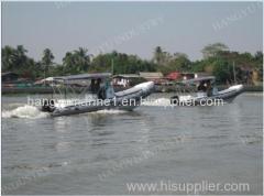 PVC/Hypalon Material Rigid Hull Inflatable Boat/RIB Boat