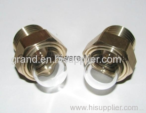 Domed oil sight glass NPT 1/2"