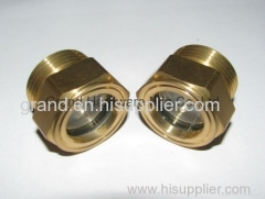 Domed oil sight glass NPT 1/2